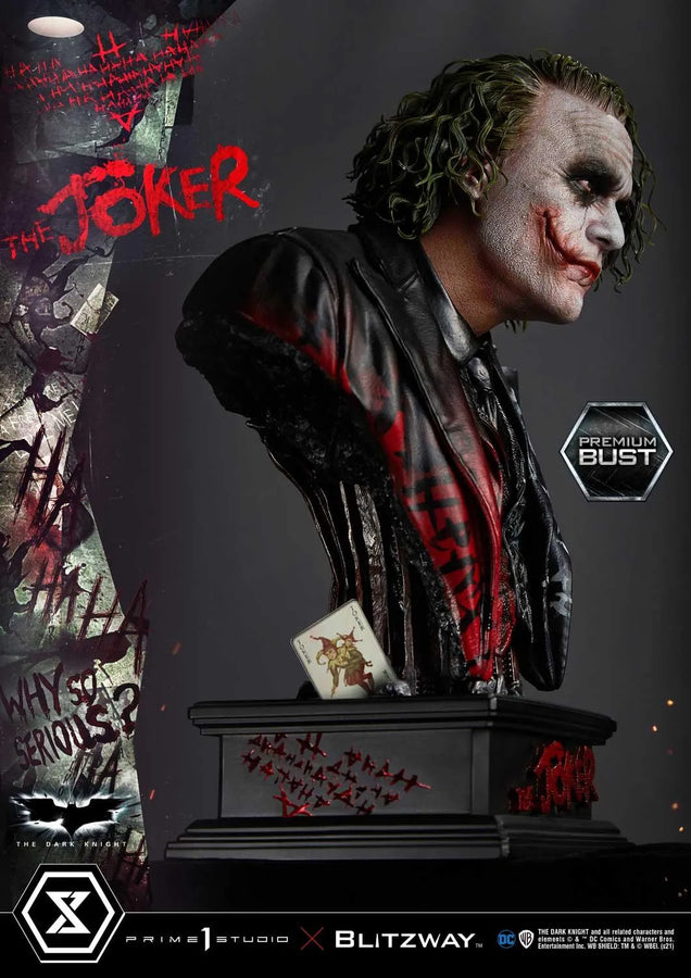 The Joker (Regular Version) The Dark Knight (Film) – Prime1Studio – ActionFigure Brasil