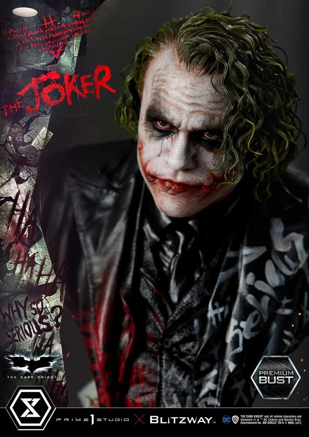 The Joker (Regular Version) The Dark Knight (Film) – Prime1Studio – ActionFigure Brasil