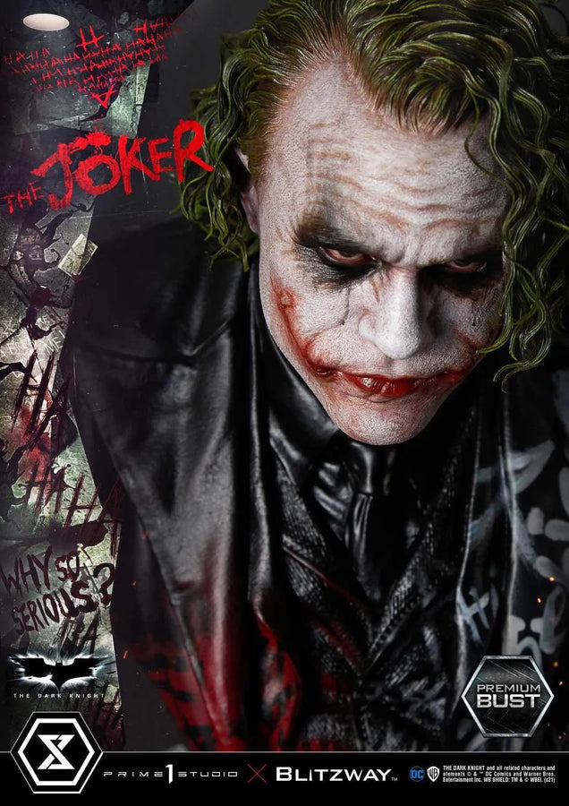 The Joker (Regular Version) The Dark Knight (Film) – Prime1Studio – ActionFigure Brasil