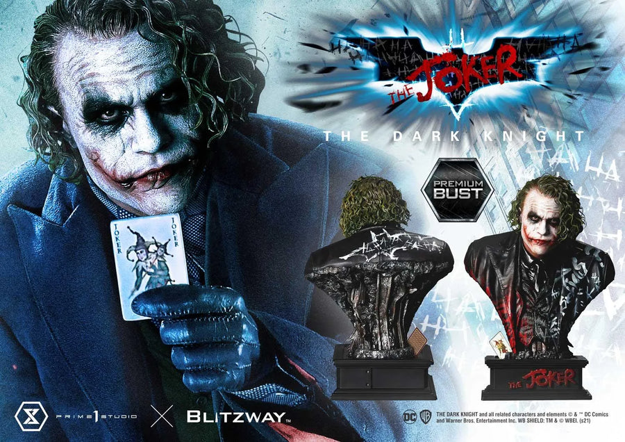 The Joker (Regular Version) The Dark Knight (Film) – Prime1Studio – ActionFigure Brasil