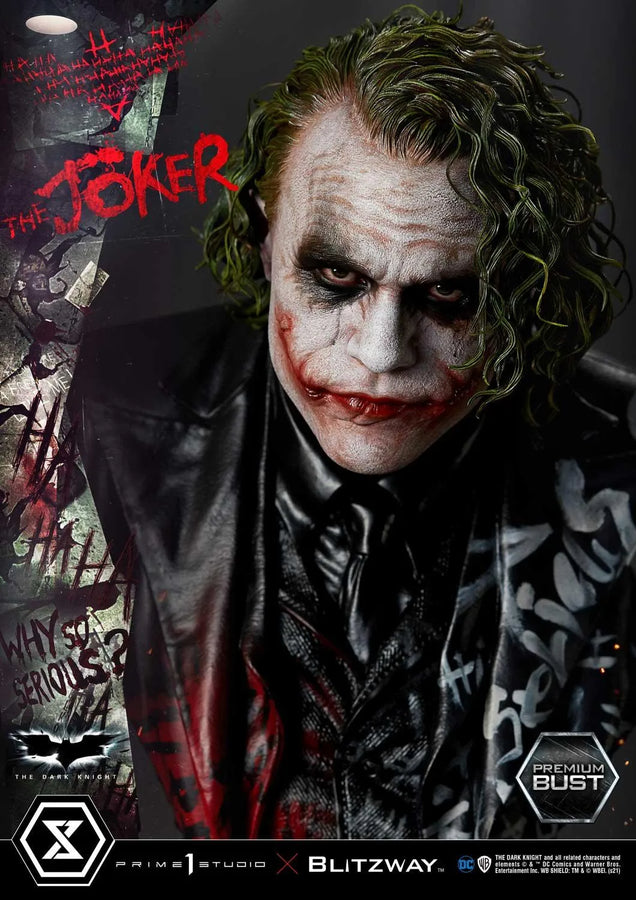 The Joker (Regular Version) The Dark Knight (Film) – Prime1Studio – ActionFigure Brasil