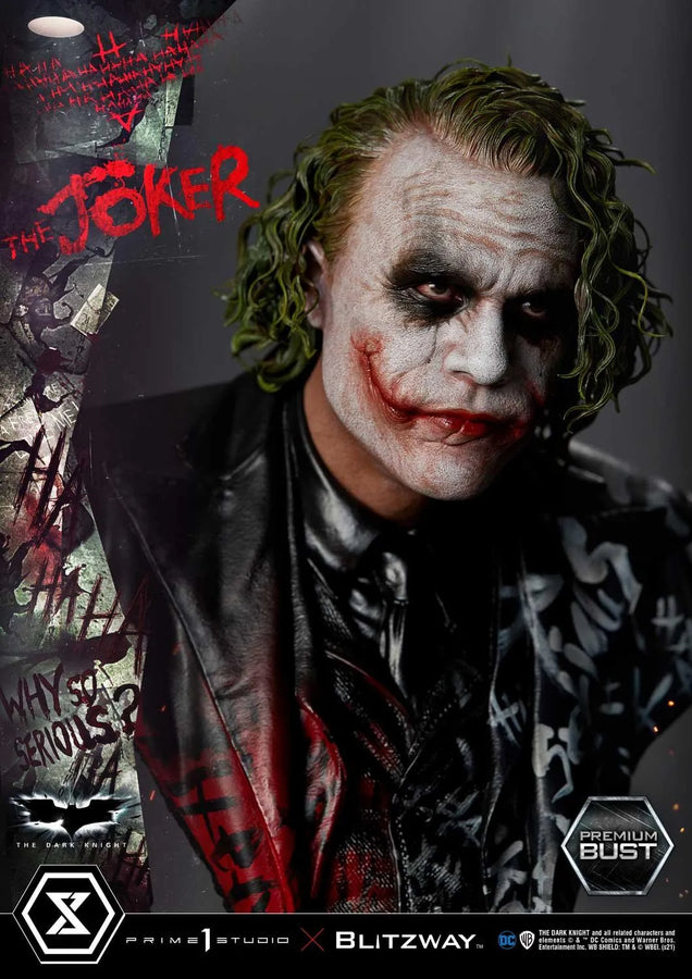 The Joker (Regular Version) The Dark Knight (Film) – Prime1Studio – ActionFigure Brasil