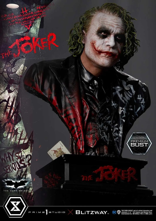 The Joker (Regular Version) The Dark Knight (Film) – Prime1Studio – ActionFigure Brasil