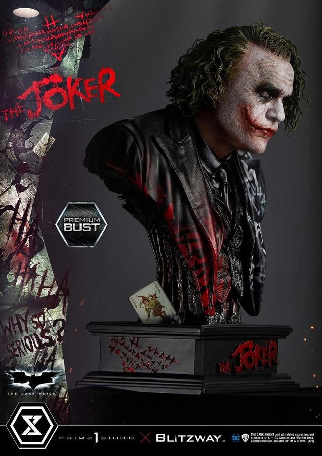 The Joker (Regular Version) The Dark Knight (Film) – Prime1Studio – ActionFigure Brasil