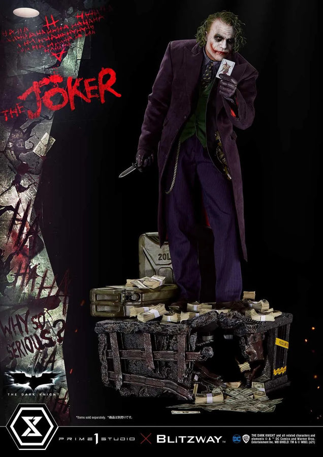 The Joker (Regular Version) The Dark Knight (Film) – Prime1Studio – ActionFigure Brasil