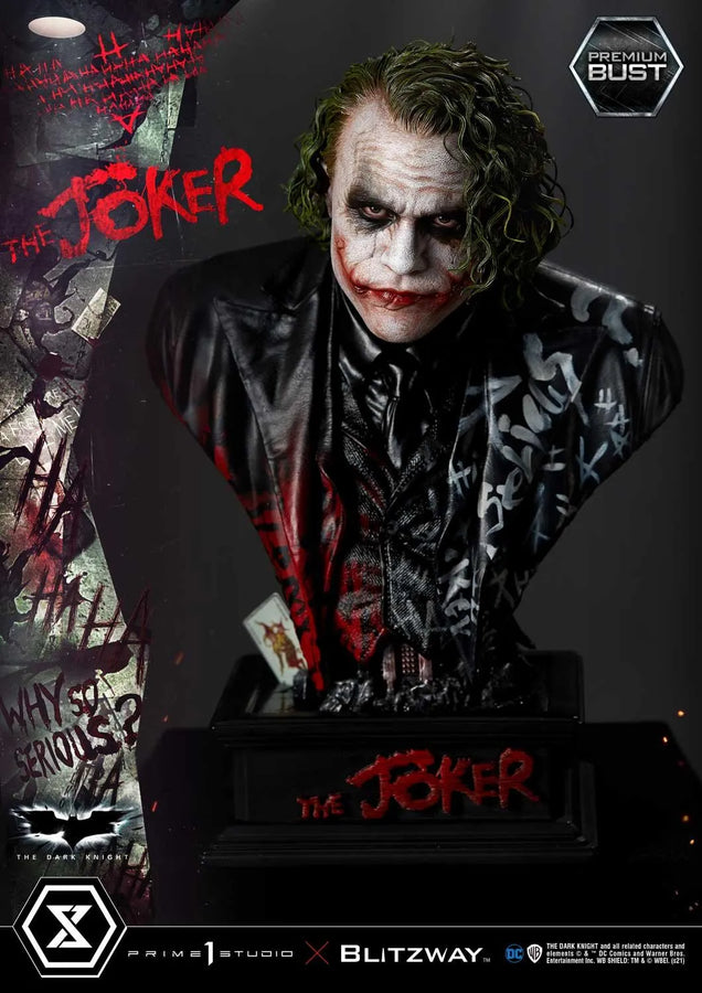 The Joker (Regular Version) The Dark Knight (Film) – Prime1Studio – ActionFigure Brasil