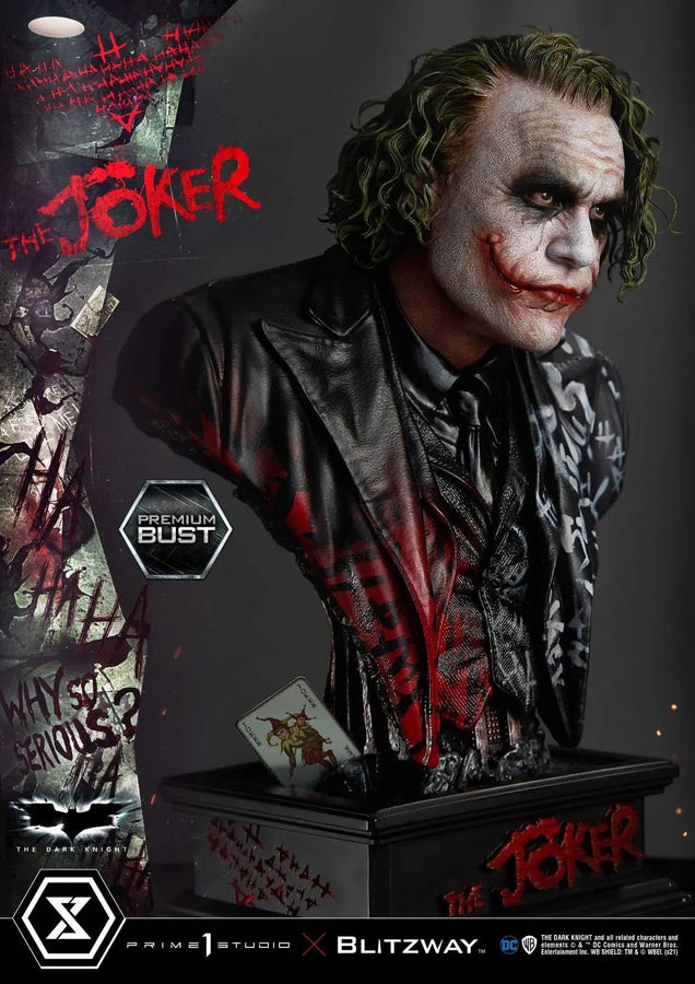 The Joker (Regular Version) The Dark Knight (Film) – Prime1Studio – ActionFigure Brasil