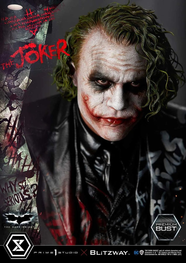 The Joker (Regular Version) The Dark Knight (Film) – Prime1Studio – ActionFigure Brasil