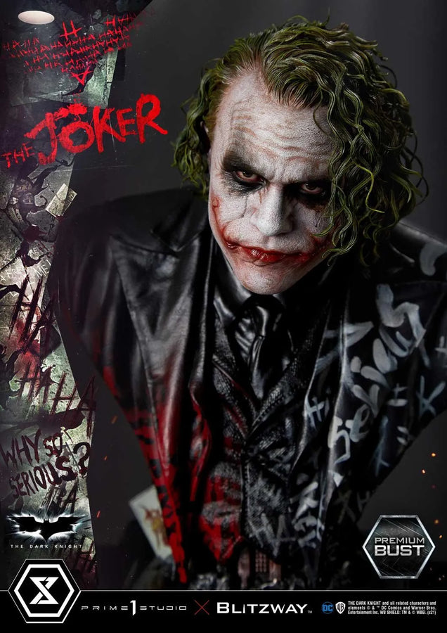The Joker (Regular Version) The Dark Knight (Film) – Prime1Studio – ActionFigure Brasil