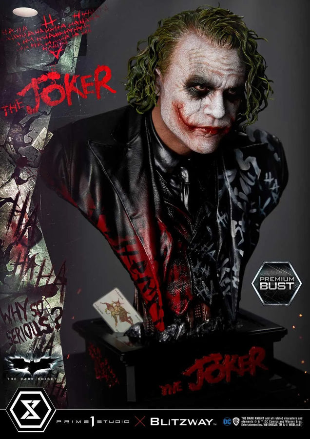 The Joker (Regular Version) The Dark Knight (Film) – Prime1Studio – ActionFigure Brasil