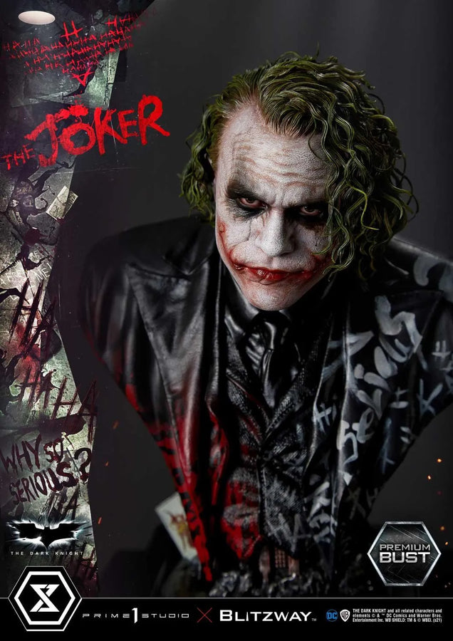 The Joker (Regular Version) The Dark Knight (Film) – Prime1Studio – ActionFigure Brasil