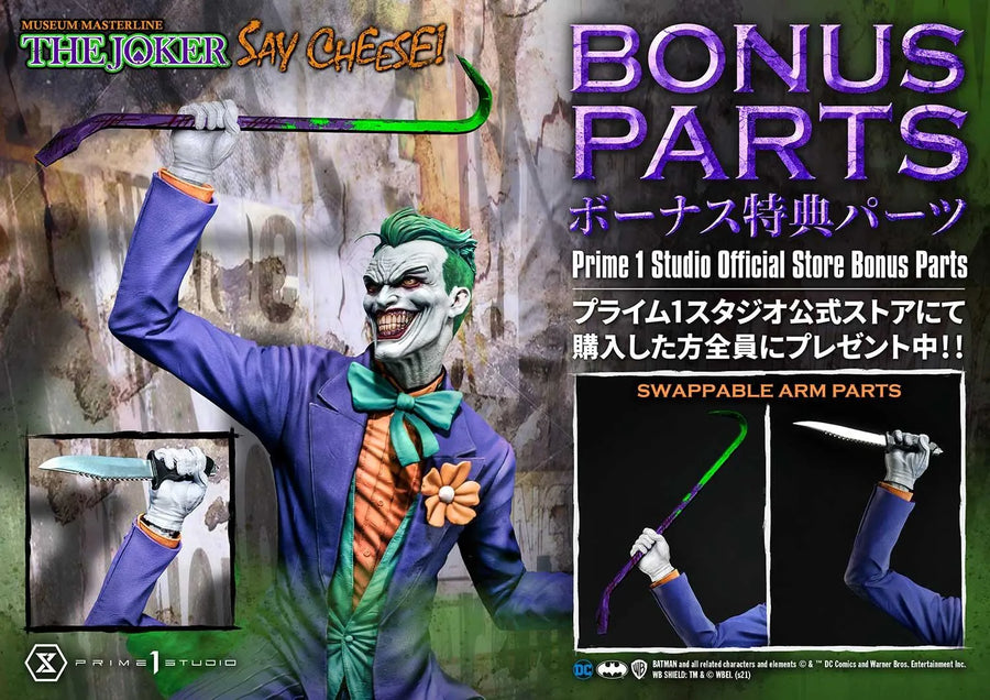 The Joker - Say Cheese! (Deluxe Bonus Version) Batman (Comics) – Prime1Studio – ActionFigure Brasil