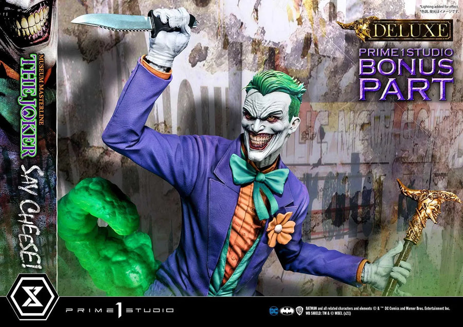 The Joker - Say Cheese! (Deluxe Bonus Version) Batman (Comics) – Prime1Studio – ActionFigure Brasil
