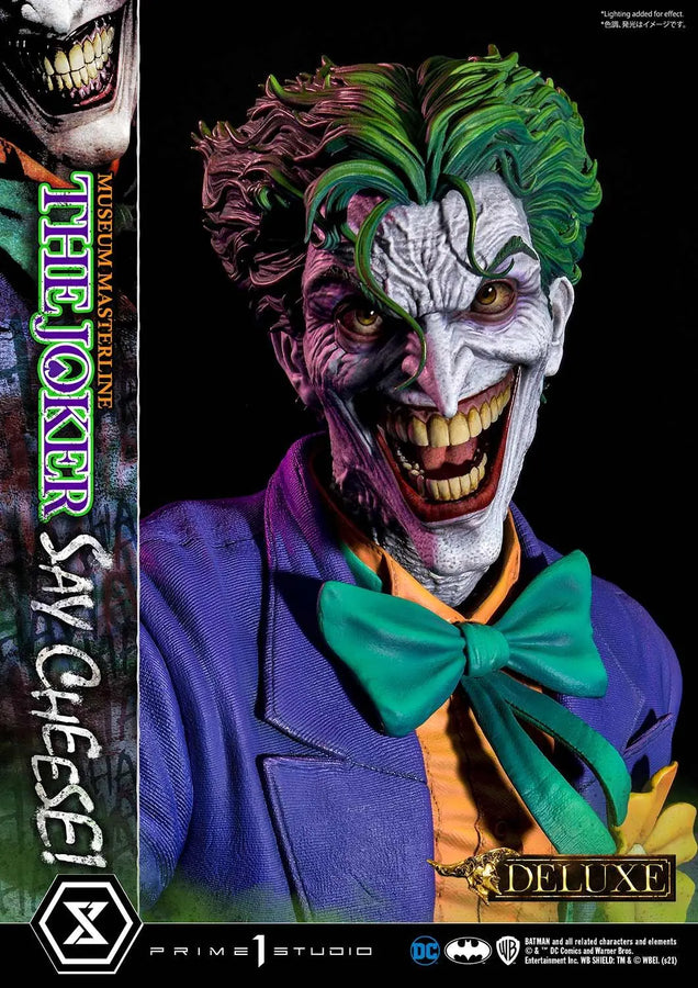 The Joker - Say Cheese! (Deluxe Bonus Version) Batman (Comics) – Prime1Studio – ActionFigure Brasil