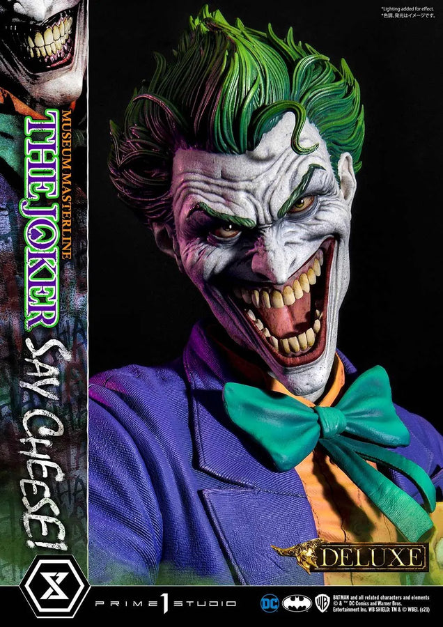 The Joker - Say Cheese! (Deluxe Bonus Version) Batman (Comics) – Prime1Studio – ActionFigure Brasil