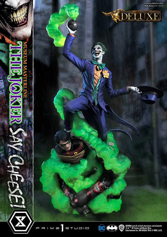 The Joker - Say Cheese! (Deluxe Bonus Version) Batman (Comics) – Prime1Studio – ActionFigure Brasil