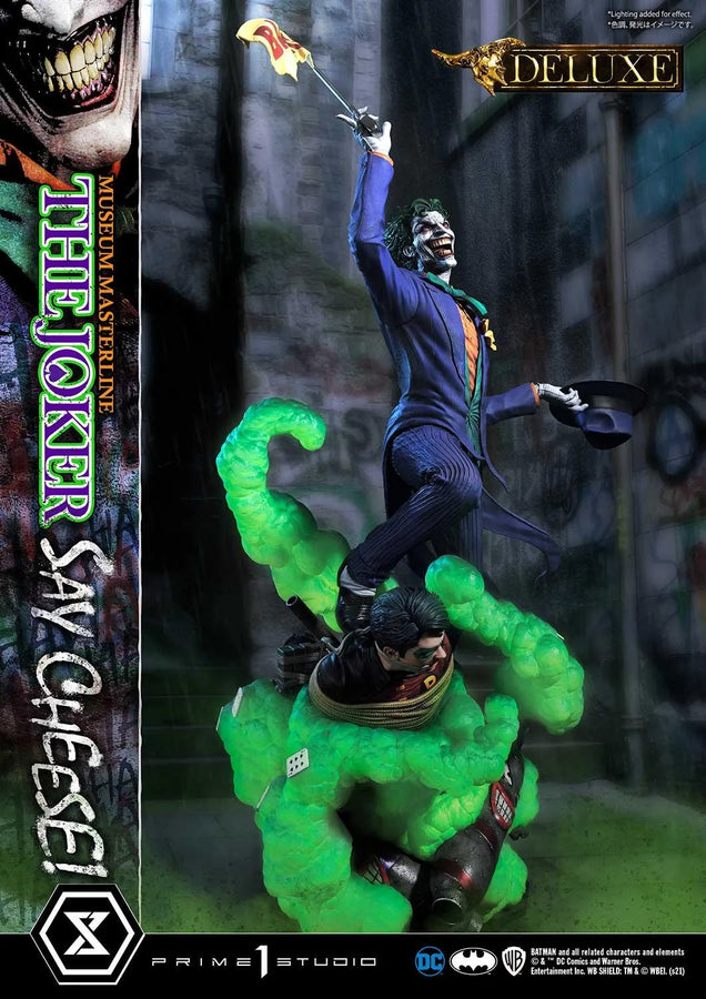 The Joker - Say Cheese! (Deluxe Bonus Version) Batman (Comics) – Prime1Studio – ActionFigure Brasil