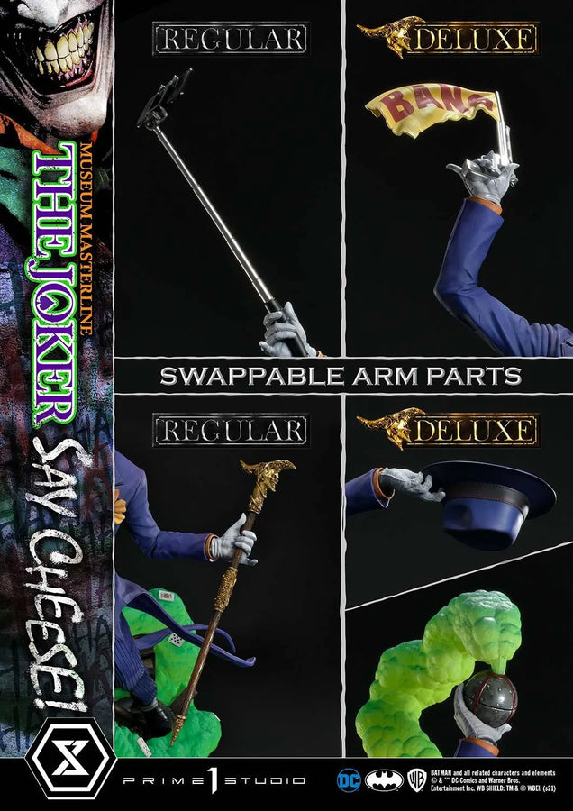The Joker - Say Cheese! (Deluxe Bonus Version) Batman (Comics) – Prime1Studio – ActionFigure Brasil