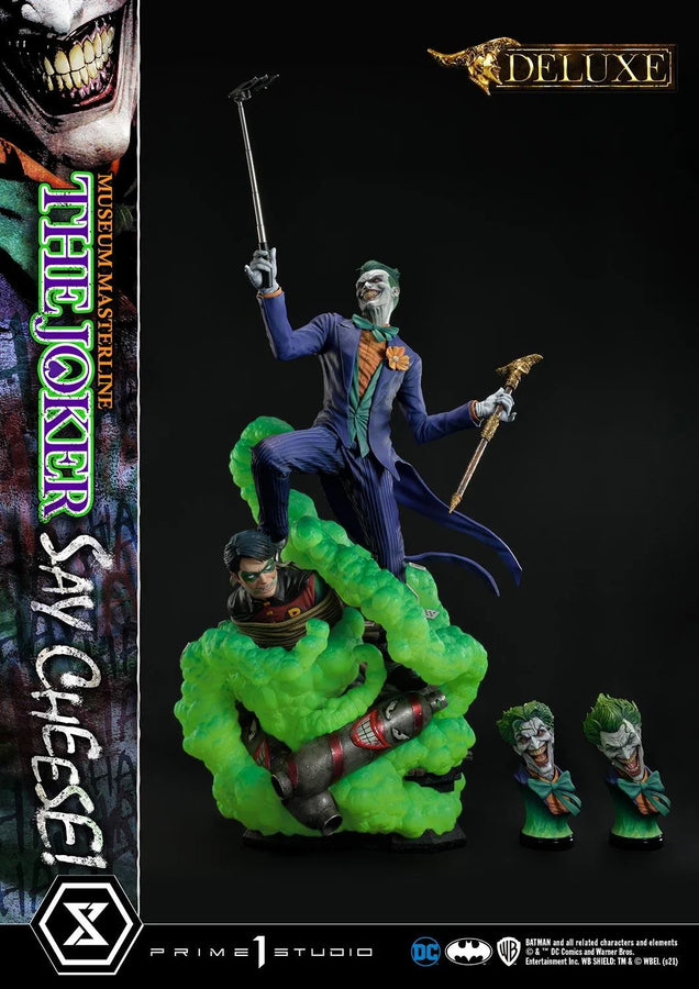 The Joker - Say Cheese! (Deluxe Bonus Version) Batman (Comics) – Prime1Studio – ActionFigure Brasil
