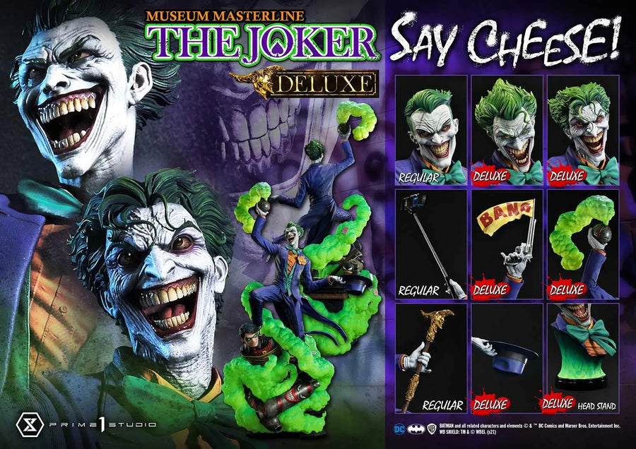The Joker - Say Cheese! (Deluxe Bonus Version) Batman (Comics) – Prime1Studio – ActionFigure Brasil