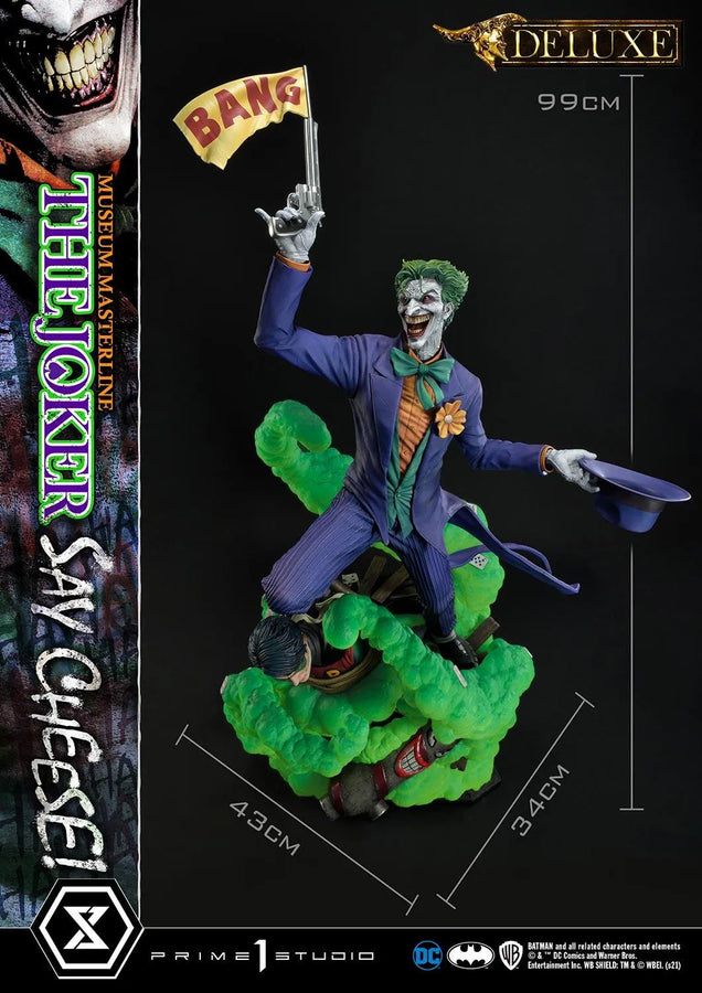 The Joker - Say Cheese! (Deluxe Bonus Version) Batman (Comics) – Prime1Studio – ActionFigure Brasil