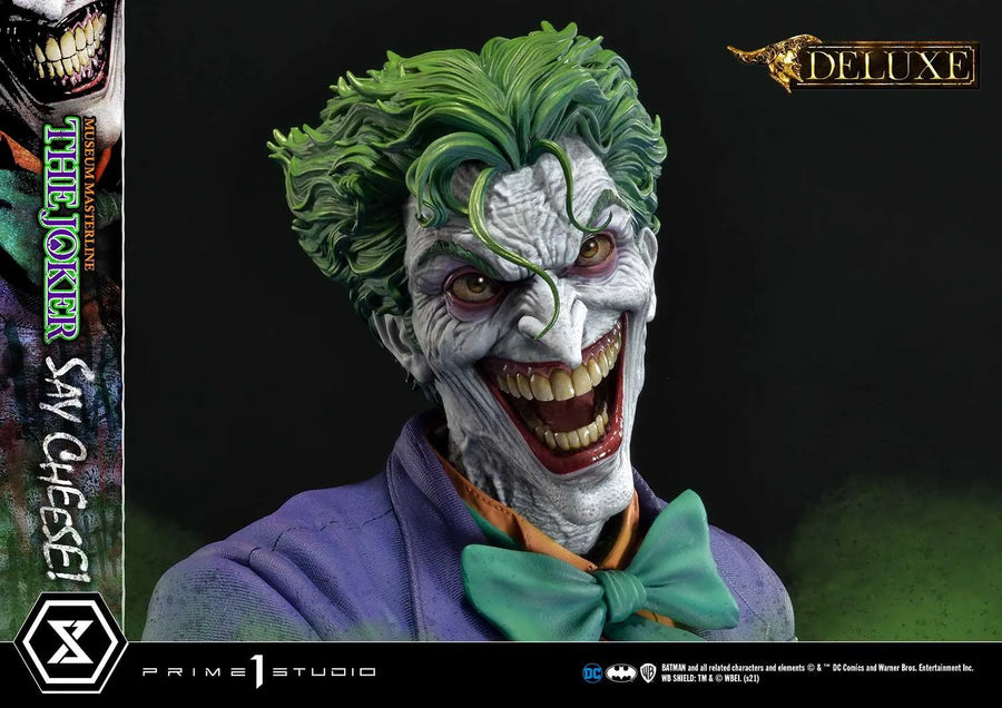 The Joker - Say Cheese! (Deluxe Bonus Version) Batman (Comics) – Prime1Studio – ActionFigure Brasil