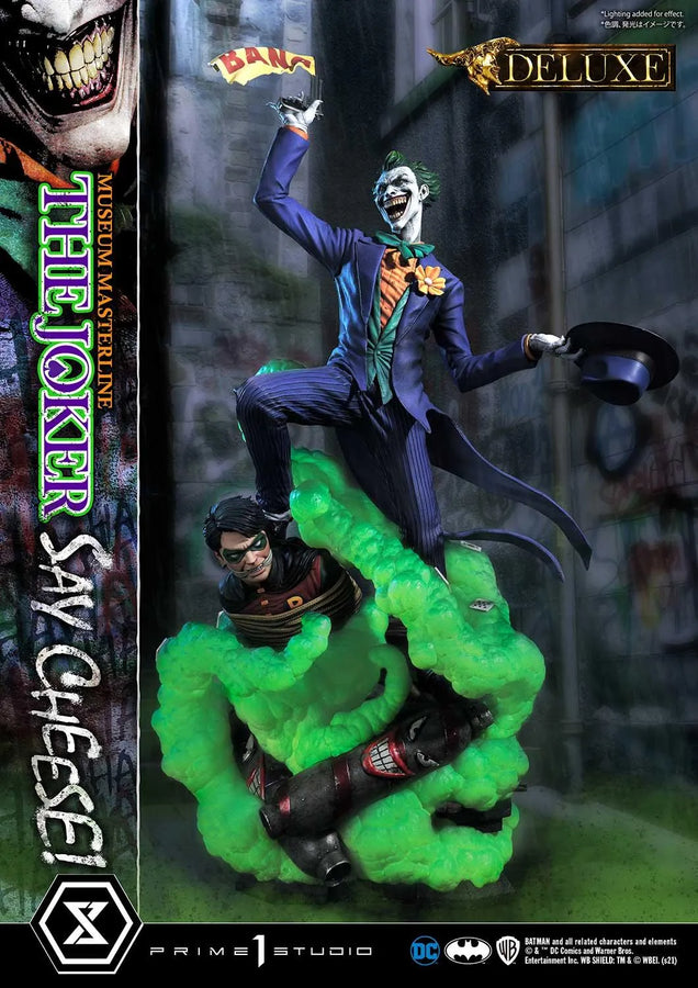 The Joker - Say Cheese! (Deluxe Bonus Version) Batman (Comics) – Prime1Studio – ActionFigure Brasil