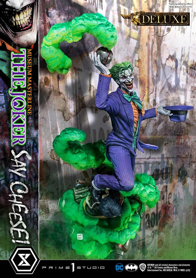 The Joker - Say Cheese! (Deluxe Bonus Version) Batman (Comics) – Prime1Studio – ActionFigure Brasil