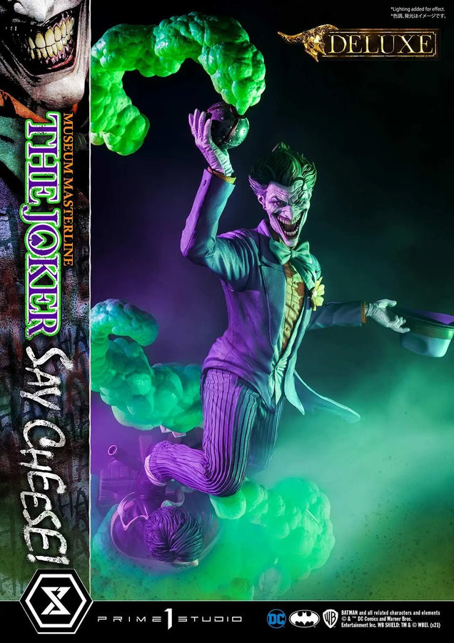 The Joker - Say Cheese! (Deluxe Bonus Version) Batman (Comics) – Prime1Studio – ActionFigure Brasil