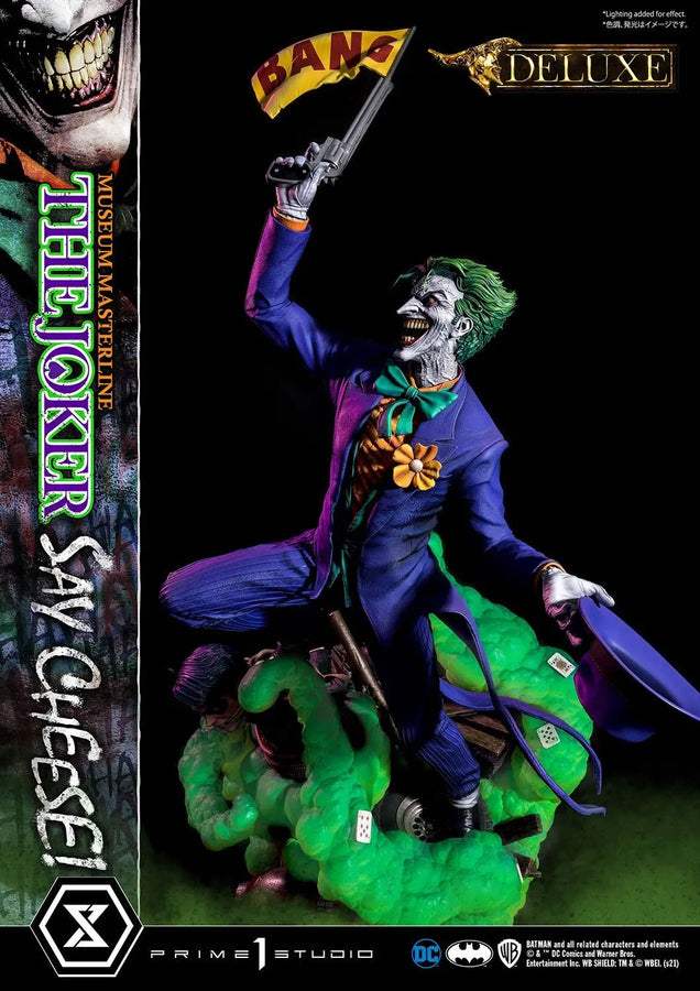 The Joker - Say Cheese! (Deluxe Bonus Version) Batman (Comics) – Prime1Studio – ActionFigure Brasil