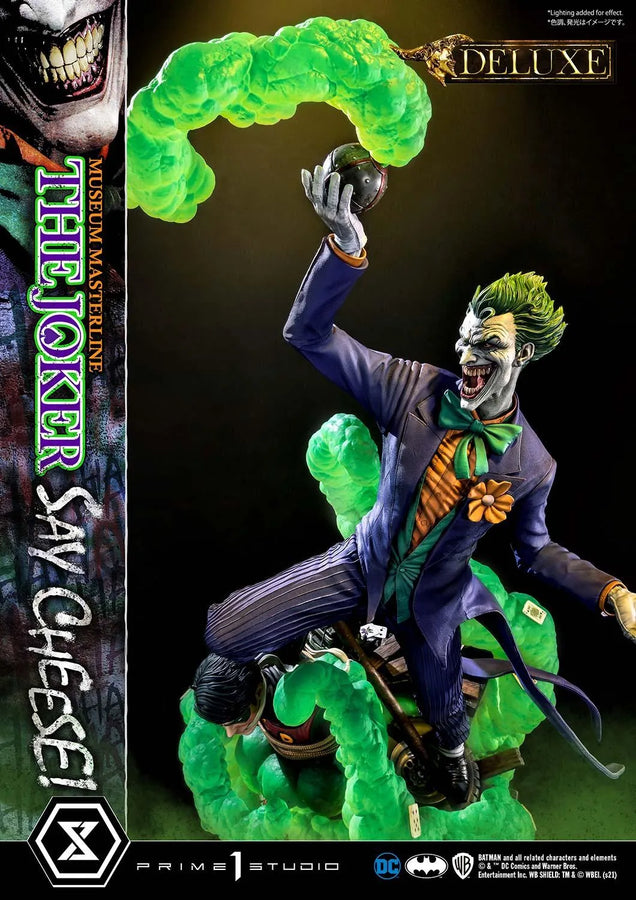 The Joker - Say Cheese! (Deluxe Bonus Version) Batman (Comics) – Prime1Studio – ActionFigure Brasil
