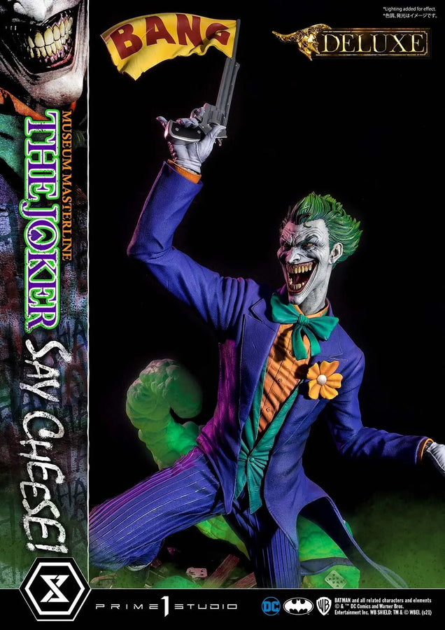 The Joker - Say Cheese! (Deluxe Bonus Version) Batman (Comics) – Prime1Studio – ActionFigure Brasil