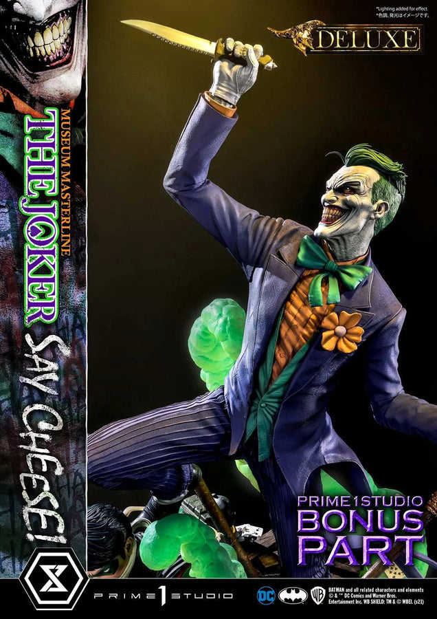The Joker - Say Cheese! (Deluxe Bonus Version) Batman (Comics) – Prime1Studio – ActionFigure Brasil