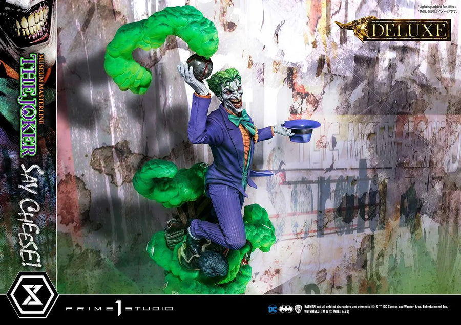 The Joker - Say Cheese! (Deluxe Bonus Version) Batman (Comics) – Prime1Studio – ActionFigure Brasil