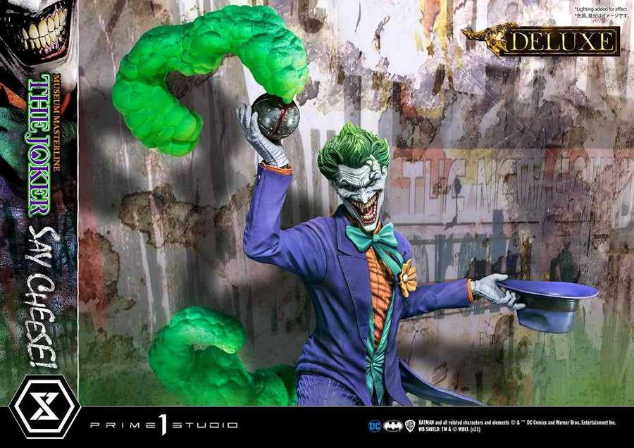 The Joker - Say Cheese! (Deluxe Bonus Version) Batman (Comics) – Prime1Studio – ActionFigure Brasil