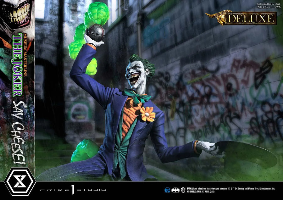 The Joker - Say Cheese! (Deluxe Bonus Version) Batman (Comics) – Prime1Studio – ActionFigure Brasil