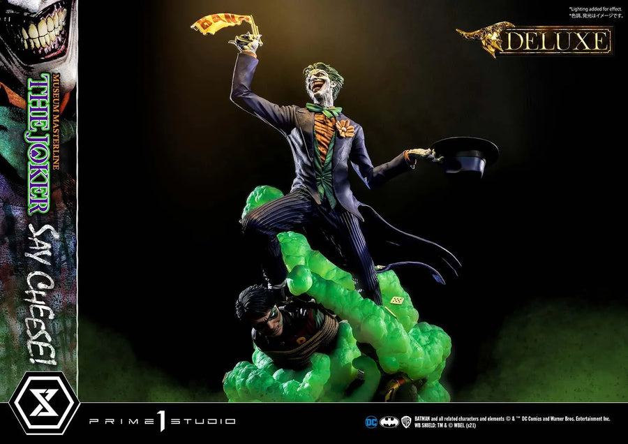 The Joker - Say Cheese! (Deluxe Bonus Version) Batman (Comics) – Prime1Studio – ActionFigure Brasil
