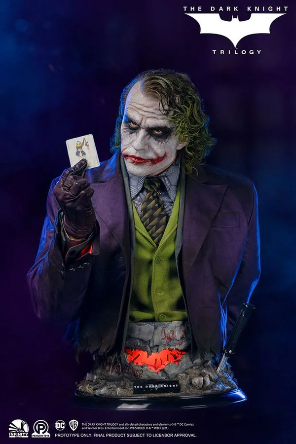 The Joker (The Dark Knight) - LIMITED EDITION: 500 – Infinity Studio X Penguin Toys – ActionFigure Brasil