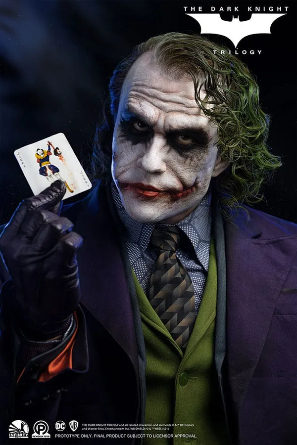 The Joker (The Dark Knight) - LIMITED EDITION: 500 – Infinity Studio X Penguin Toys – ActionFigure Brasil