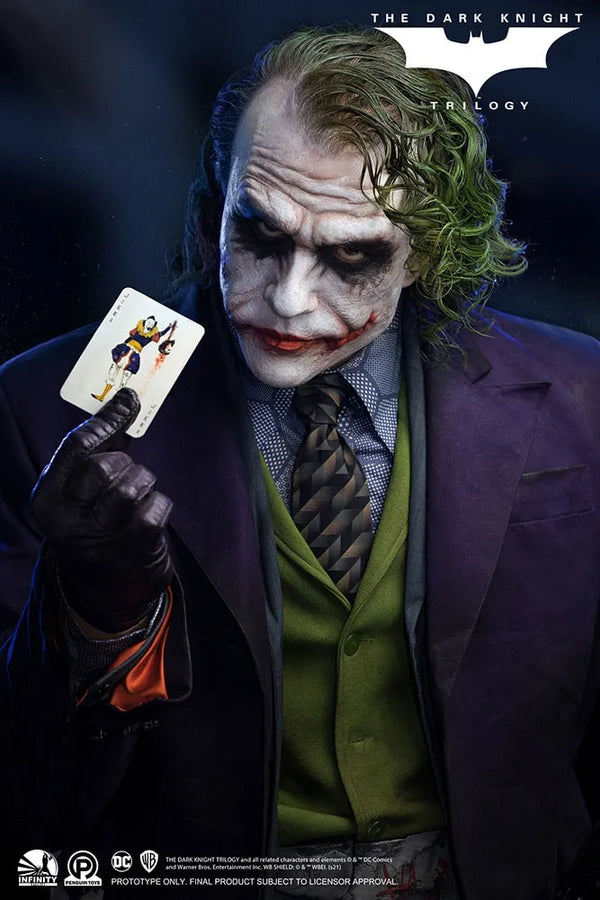 The Joker (The Dark Knight) - LIMITED EDITION: 500 – Infinity Studio X Penguin Toys – ActionFigure Brasil