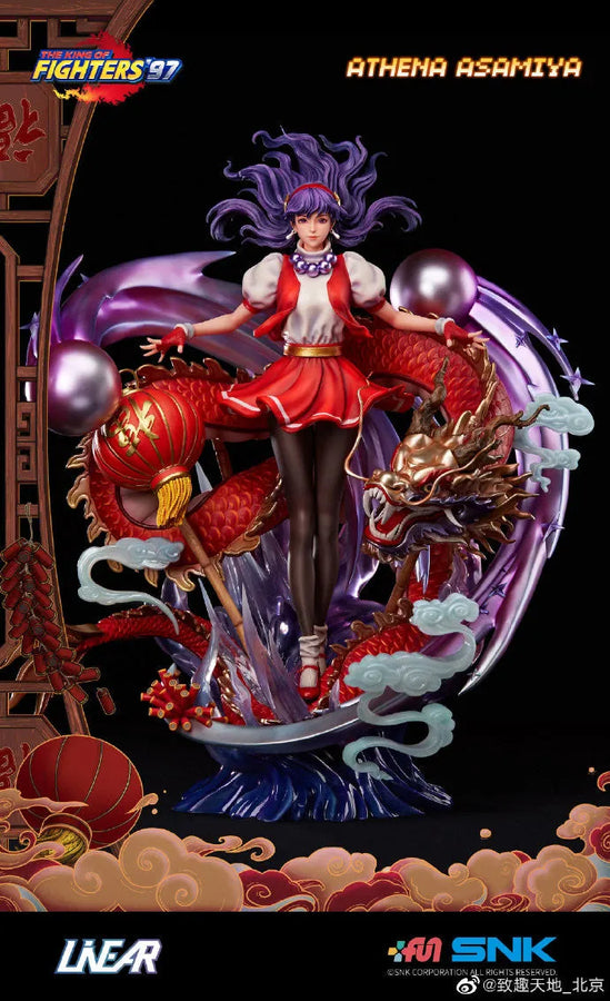 The King of Fighters '97 - Asamiya Athena - 1/4 (LiNEAR Studio, Unique Art Studio)ㅤ – LiNEAR Studio,Unique Art Studio – ActionFigure Brasil