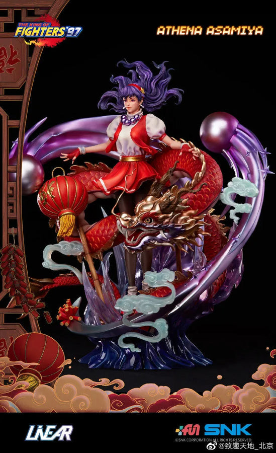 The King of Fighters '97 - Asamiya Athena - 1/4 (LiNEAR Studio, Unique Art Studio)ㅤ – LiNEAR Studio,Unique Art Studio – ActionFigure Brasil