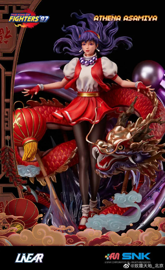 The King of Fighters '97 - Asamiya Athena - 1/4 (LiNEAR Studio, Unique Art Studio)ㅤ – LiNEAR Studio,Unique Art Studio – ActionFigure Brasil