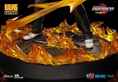 The King of Fighters '97 - Kusanagi Kyo - 1/8 (Gantaku)ㅤ – Gantaku As Manufacturer – ActionFigure Brasil — ângulo diferente