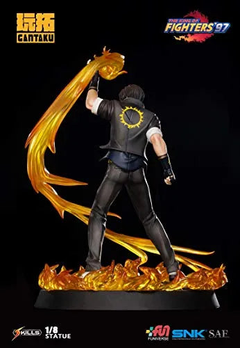 The King of Fighters '97 - Kusanagi Kyo - 1/8 (Gantaku)ㅤ – Gantaku As Manufacturer – ActionFigure Brasil — com base expositora