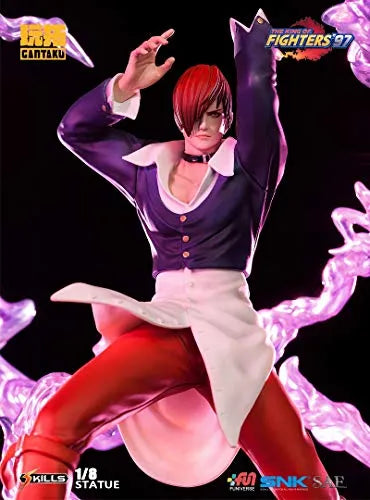 The King of Fighters '97 - Yagami Iori - 1/8 (Gantaku)ㅤ – Gantaku As Manufacturer – ActionFigure Brasil — ângulo diferente