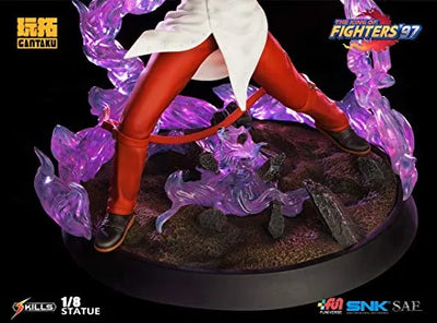 The King of Fighters '97 - Yagami Iori - 1/8 (Gantaku)ㅤ – Gantaku As Manufacturer – ActionFigure Brasil — ângulo diferente