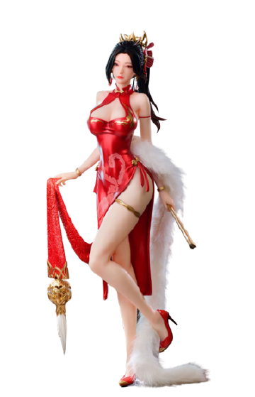The King of Fighters - Shiranui Mai - 1/6 - Kurenai mo mai Ver. (BearPanda)ㅤ – BearPanda – ActionFigureBrasil