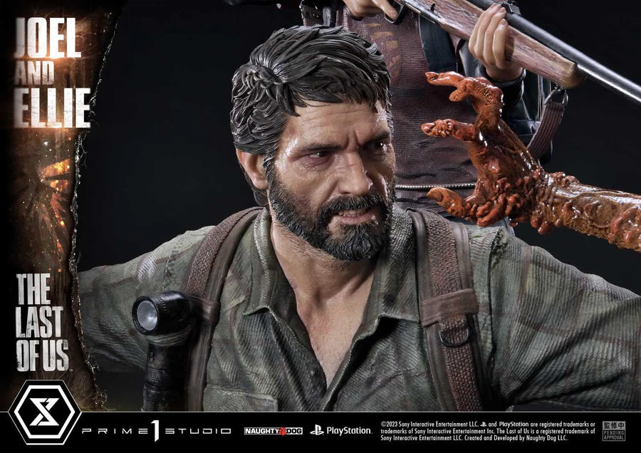The Last of Us - Clicker - Ellie - Joel - Ultimate Premium Masterline UPMTLOU-03 - 1/4 (Prime 1 Studio)ㅤ – Prime 1 Studio – ActionFigure Brasil