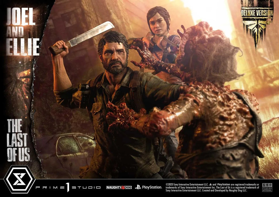 The Last of Us - Clicker - Ellie - Joel - Ultimate Premium Masterline UPMTLOU-03DX - 1/4 - DX Version (Prime 1 Studio)ㅤ – Prime 1 Studio – ActionFigure Brasil
